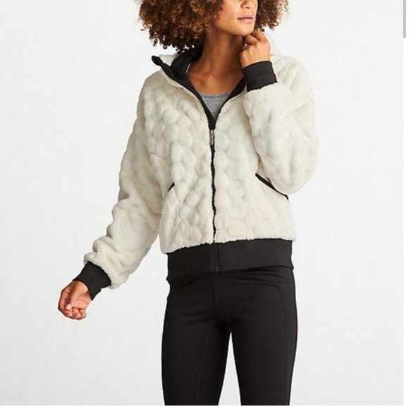 Lucy Inner Purpose Jacket Sz L Jet Stream Like New - Picture 9 of 10